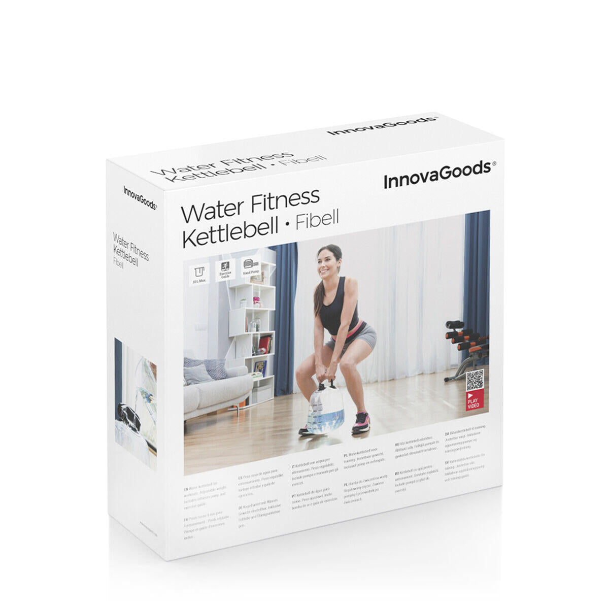 Pesa rusa para fitness - peso regulable con agua