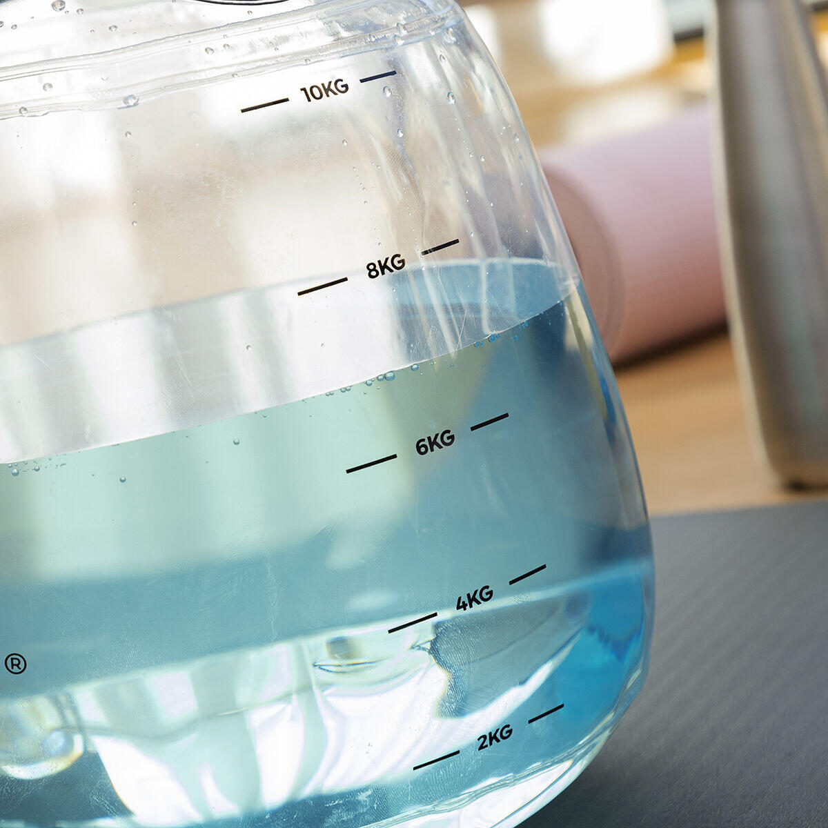 Pesa rusa para fitness - peso regulable con agua